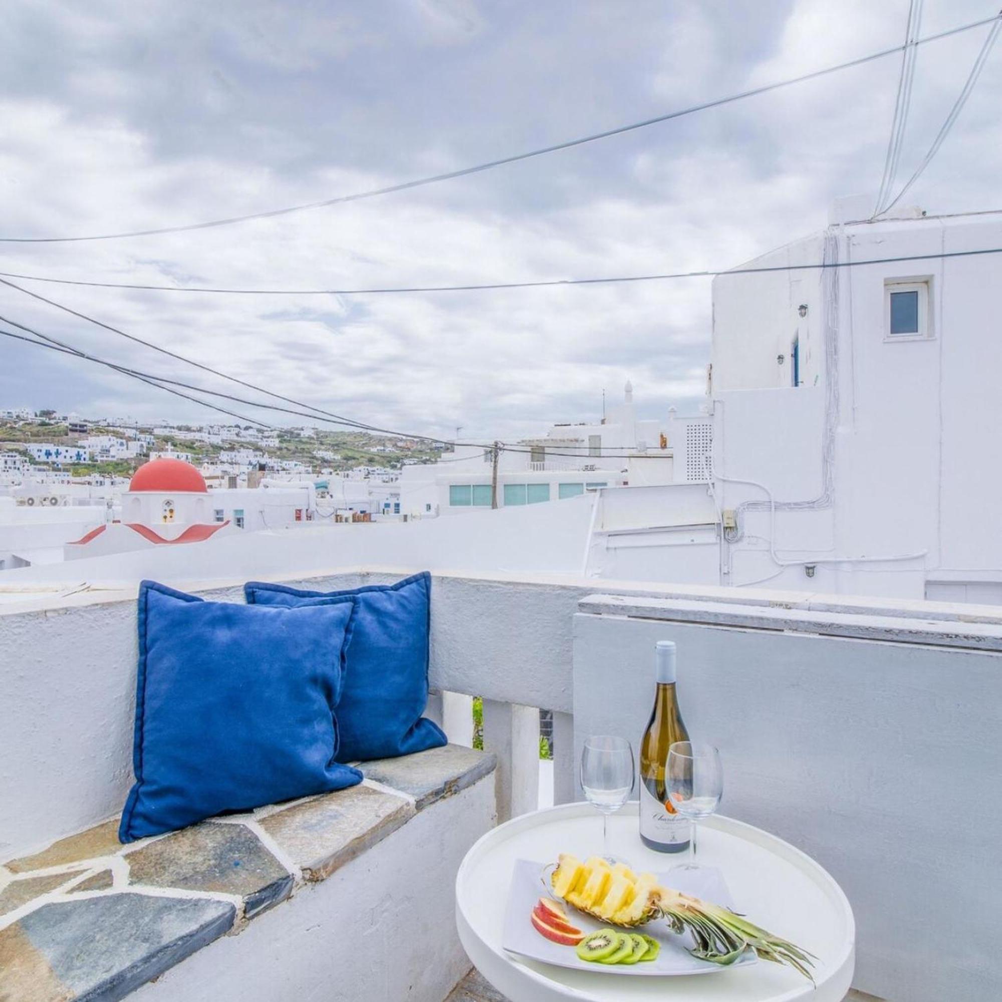Mykonos Town Like A White Seagull In Mykonos! 아파트 외부 사진